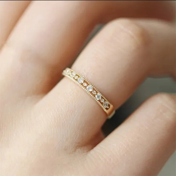 Finger Rings For Girl Anniversary Jewelry