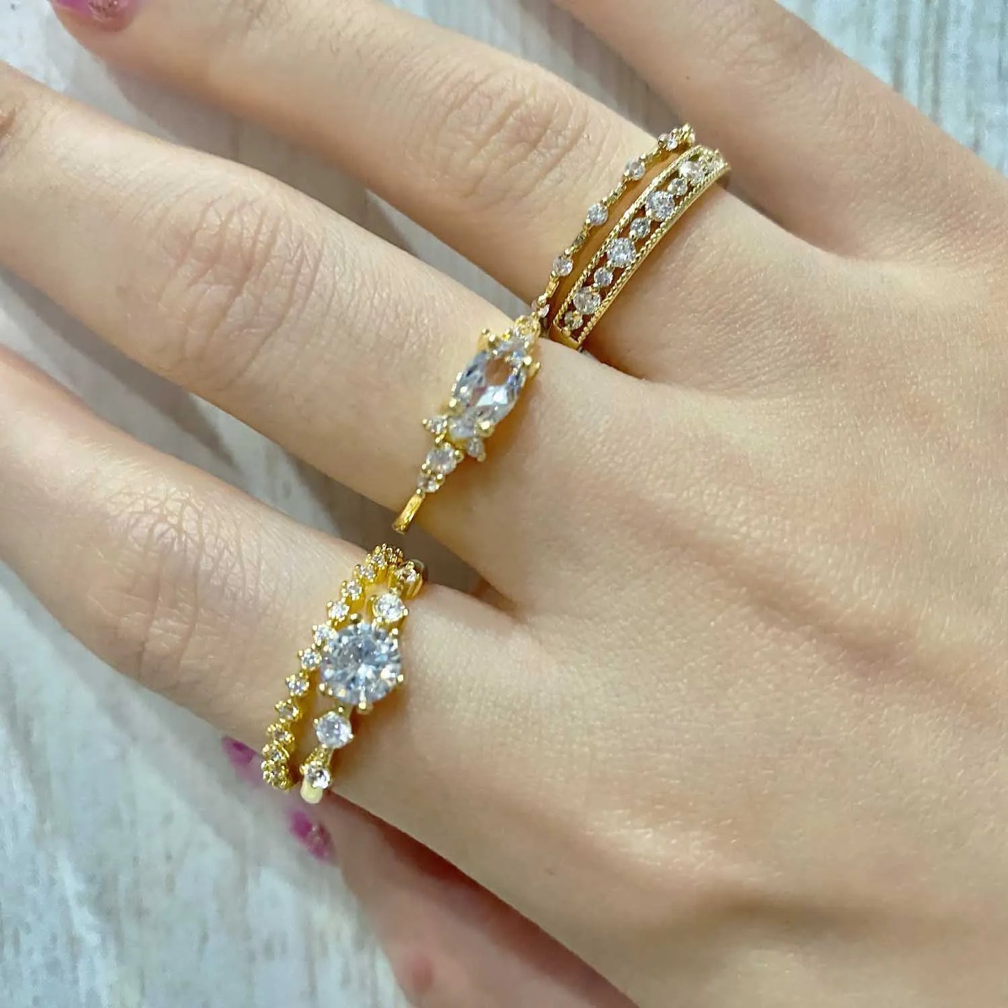 Finger Rings For Girl Anniversary Jewelry